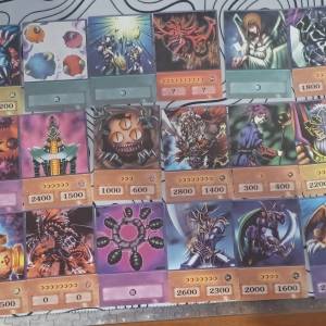 Yugioh Anime set 100 karata - Exodia, Blue-eyes - nove