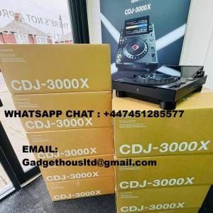 AlphaTheta CDJ-3000X , AlphaTheta Euphonia, Pioneer DJM-A9 DJ Mixer