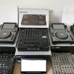AlphaTheta CDJ-3000X , AlphaTheta Euphonia, Pioneer DJM-A9 DJ Mixer