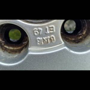 Alu felge opel 5×110