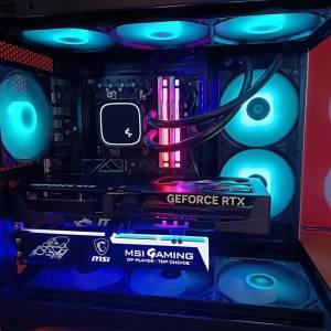 AMD Ryzen 7 9800X3D, RTX 5080 16GDDR7, 32gb, 1tb, 240, 1000W