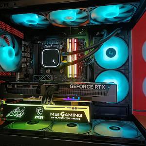 AMD Ryzen 7 9800X3D, RTX 5080 16GDDR7, 32gb, 1tb, 240, 1000W