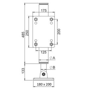 HIDRAULIČNA NOGA DVOSMJERNA