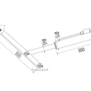 HIDRAULIČNA NOGA DVOSMJERNA