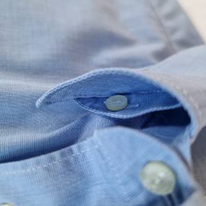 LACOSTE plava košulja dugi rukav (L)