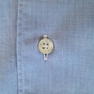 LACOSTE plava košulja dugi rukav (L)