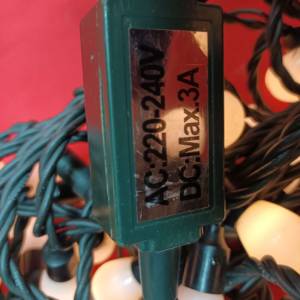 Lampice za terasu, 20 metara !