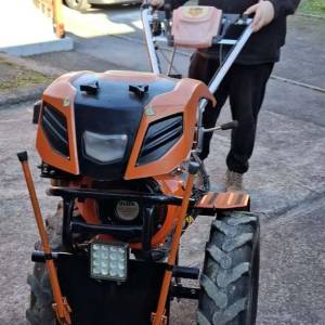 Motokultivator (Freza) Ruris 918K, 18Ks, 460cm3 + Prikolica