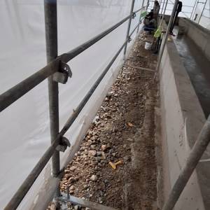 POSTAVLJANJE SHRINK WRAP FOLIJE ZA TRANSPORT, SKELE, GLISERE