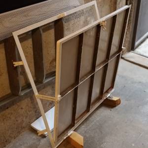 Prozor željezni za garažu ili podrum - 20€