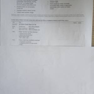 Škoda octavia karavan 2.0 style