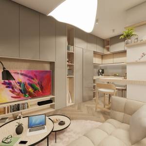 Stan Trešnjevka - Sjever (Rudeš), 27m2, Garsonijera-novogradnja