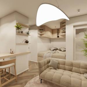 Stan Trešnjevka - Sjever (Rudeš), 27m2, Garsonijera-novogradnja