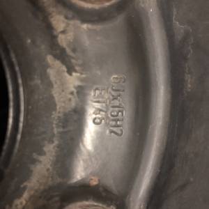 VW,AUDI ŠKODA,SEAT FELGE 15",5X112,ET 45,6JX15H2 SA ZIM.GUMAMA