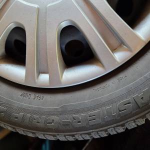 Zimske gume na čeličnim felgama Semperit 195/65/15 4 kom za Octaviu