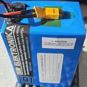 BATERIJA - nova, LiIon 24V, 12,75Ah, 7S5P 26V, XT60, garancija