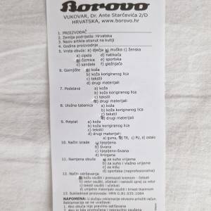 BOROVO crne kožne čizme (44)