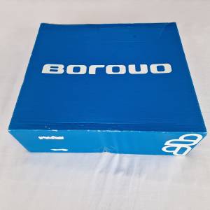 BOROVO crne kožne čizme (44)