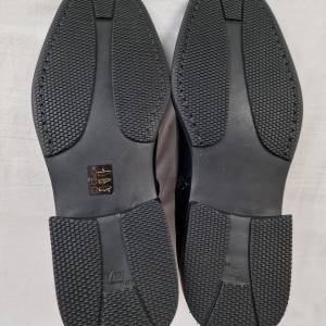 BOROVO crne kožne čizme (44)