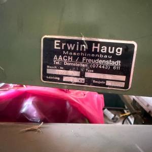 Erwin haug mašina za furnir