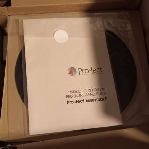Gramofon Pro-Ject Essential II bijeli novi