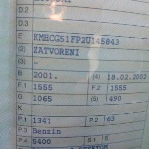 Hyundai Accent 1.3, reg do 7.2026