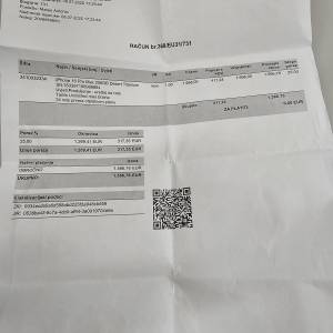 iPhone 16 Pro Max 256Gb Desert Titanium stanje 10/10 garancija 8.7.27