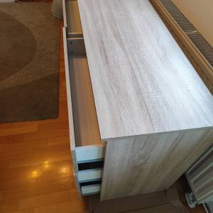 Komoda Sonama hrast nova za samo 120Eur