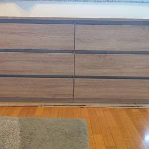 Komoda Sonama hrast nova za samo 120Eur