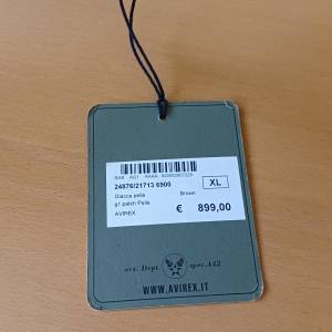 Kožna pilotska jakna Avirex G1