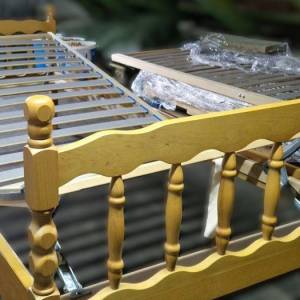 Kreveti sa podnicama 90x200 cm, Sveta Nedelja