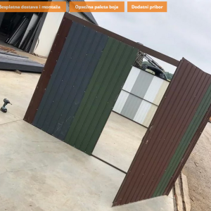 Metalna garaža 3x5m