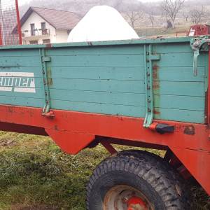 Prikolica za gnoj KEMPER 5,66 tona