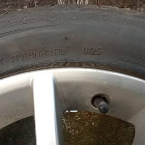 Saab Alu Felge 16" set s ljetnim gumama