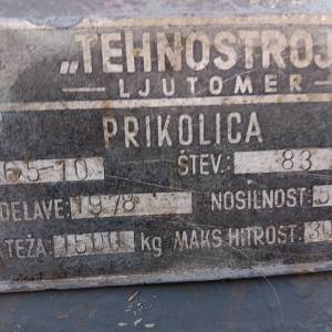 Tehnostroj prikolica