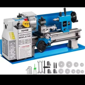 Tokarski stroj željezni novi za obradu metala, ima sve ko pravi