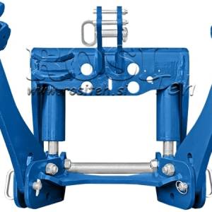 UNIVERZALNI KIT PREDNJA ČELNA HIDRAULIKA 2KAT ZA TRAKTOR 1500kg - PLAV