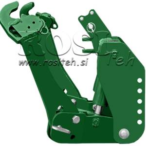 UNIVERZALNI KIT PREDNJA ČELNA HIDRAULIKA 2KAT ZA TRAKTOR 1500kg - ZELE