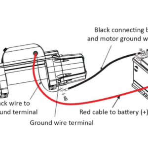 12 V - 24 V  ELEKTRIČNO VITLO RS-12000 - 5440 kg - SINTETIČKO UŽE