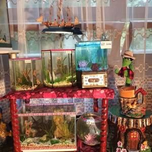 Akvarij šesterokutni