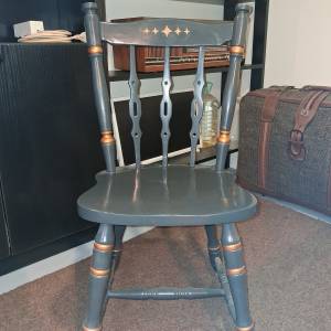 Antikna stolica - Windsor stil -masivno drvo - 80€