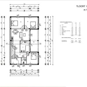 APARTMAN S 3 SPAVAĆE SOBE, VRTOM I 3 PARKIRNA MJESTA, 430 M OD MORA, V