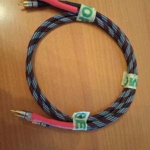 Audiofilski DIY interkonekt kabel MOGAMI 2582, L=1 m B (novo)