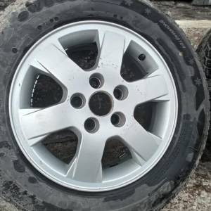 Intra alu felge 15" set sa zimskim gumama