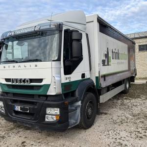 IVECO STRALIS AD190S31/P sokar,pivar sa utovarnom rampom, 2012 god.