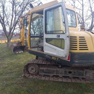 Mini bager Hyundai Robex 80-7 (R80-7), 2006. – 2012. god., 7.8 t