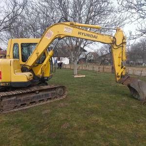 Mini bager Hyundai Robex 80-7 (R80-7), 2006. – 2012. god., 7.8 t