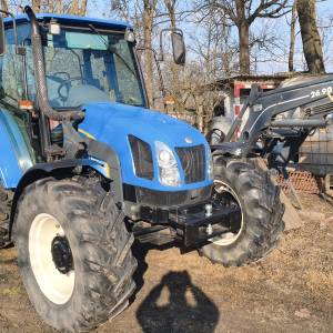 New Holland TL90 + prednji utovarivač + gajba