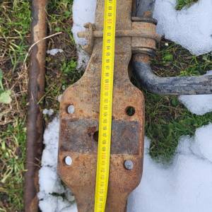 Osovina za prikolicu 2m