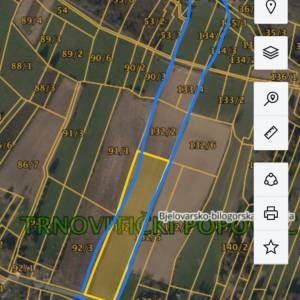 Prodajem staro imanje i 7.5 rali oranice uz cestu